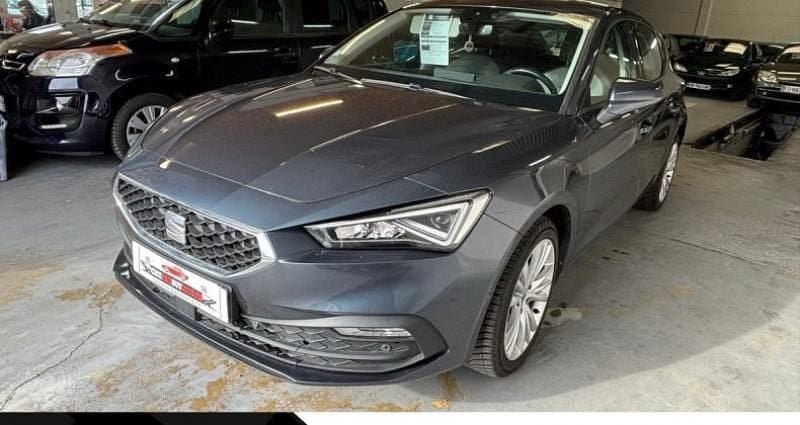 Gris Utilisé 2021 Seat Leon Berline | 14 999 € (Bon prix) - Image 1/4