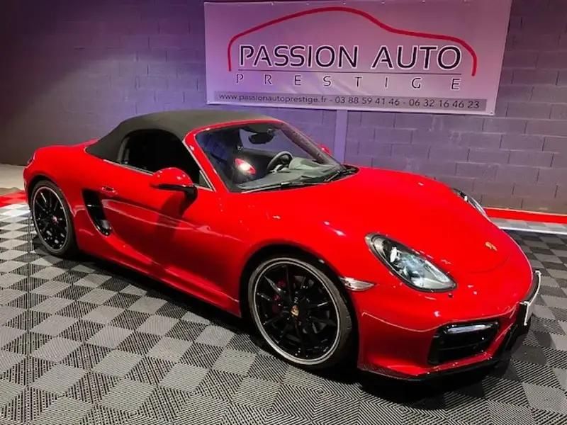Rouge Utilisé 2016 Porsche Boxster GTS Cabriolet | 84 999 € - Image 1/4