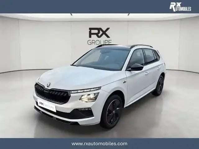 Blanc Utilisé 2024 Skoda Kamiq SUV | 27 304 € (Bon prix) - Image 1/4