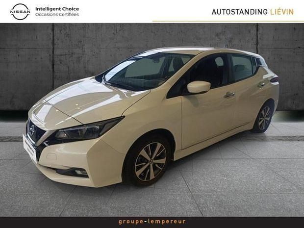 Noir Utilisé 2021 Nissan Leaf Acenta Citadine | 14 990 € (Prix juste) - Image 1/4