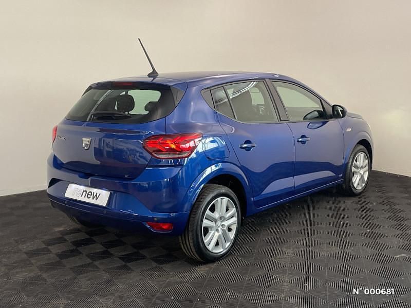 Occasion Dacia Sandero Comfort 101 ch (74 kW) 2021 Bleu Citadine