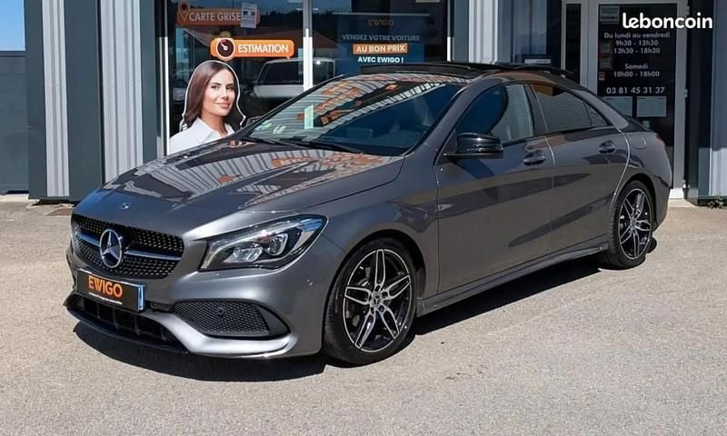 Gris Utilisé 2018 Mercedes CLA220 Berline | 24 990 € (Bon prix) - Image 1/4