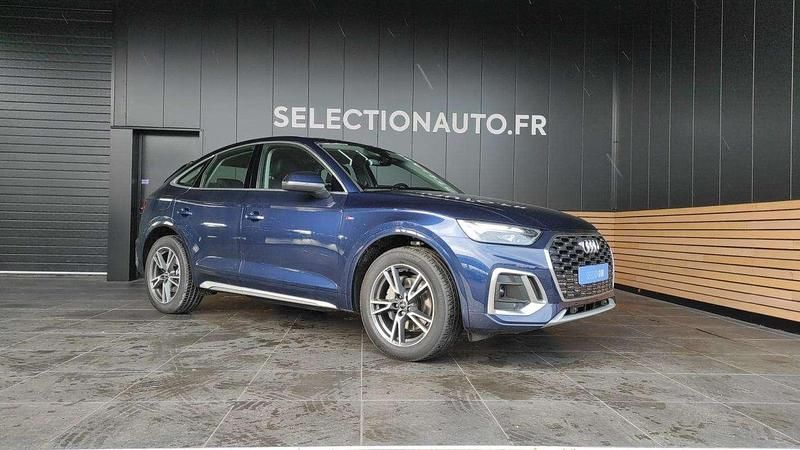 Occasion Audi Q5 Sportback Design 163 ch (119 kW) 2022 Gris SUV