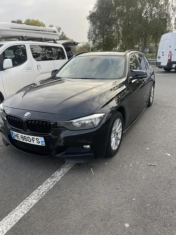 Noir Utilisé 2012 BMW 318 Sport Line Break | 8 500 € (Prix juste) - Image 1/4