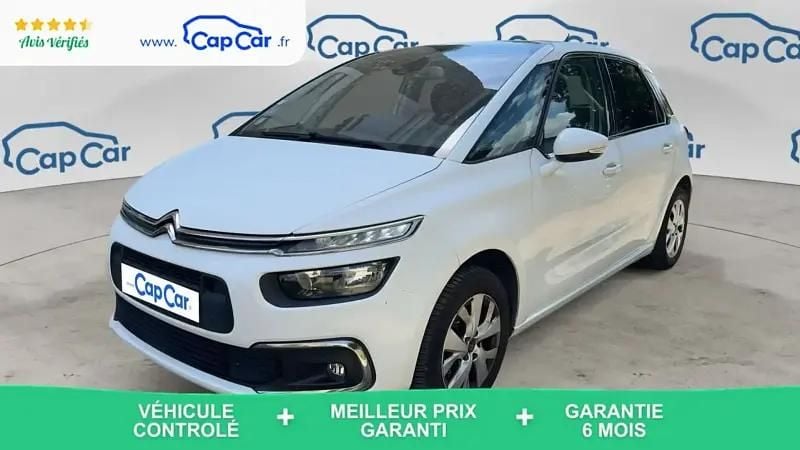 Blanc Utilisé 2019 Citroën C4 SpaceTourer Feel Monospace | 10 490 € (Super prix) - Image 1/4