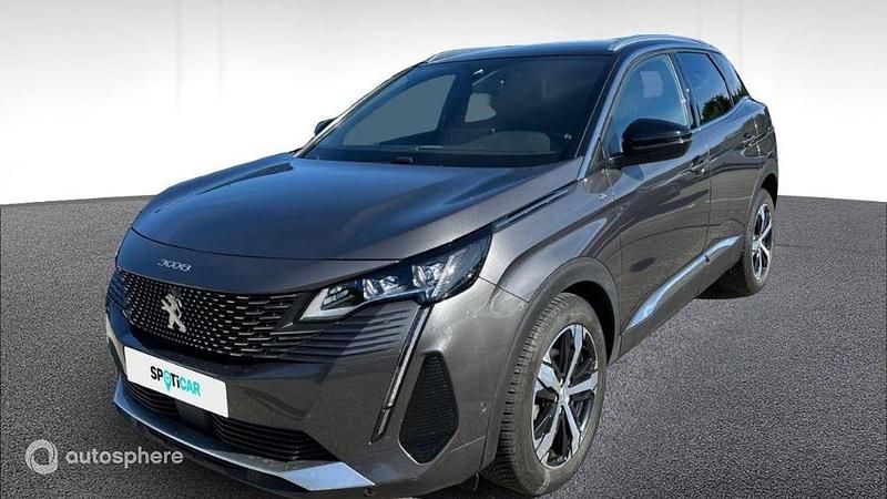Gris Utilisé 2022 Peugeot 3008 GT SUV | 21 480 € (Prix cher) - Image 1/4