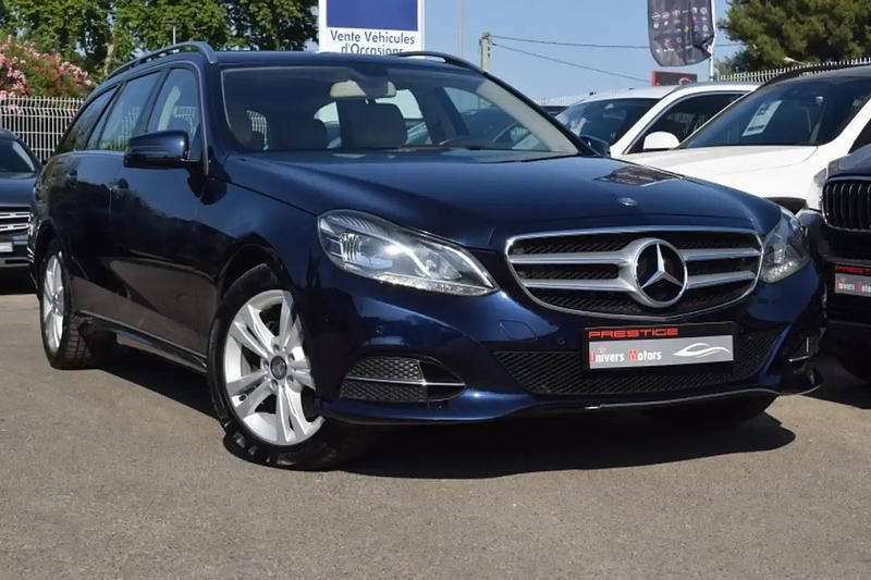 Bleu Utilisé 2014 Mercedes E350 Executive Break | 15 900 € - Image 1/4