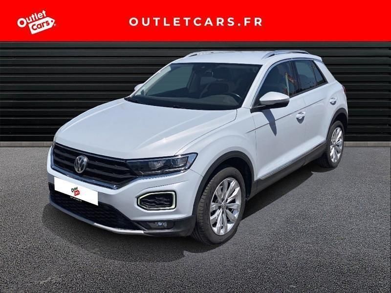 White silver Utilisé 2018 VW T-Roc SUV | 17 790 € (Prix juste) - Image 1/4