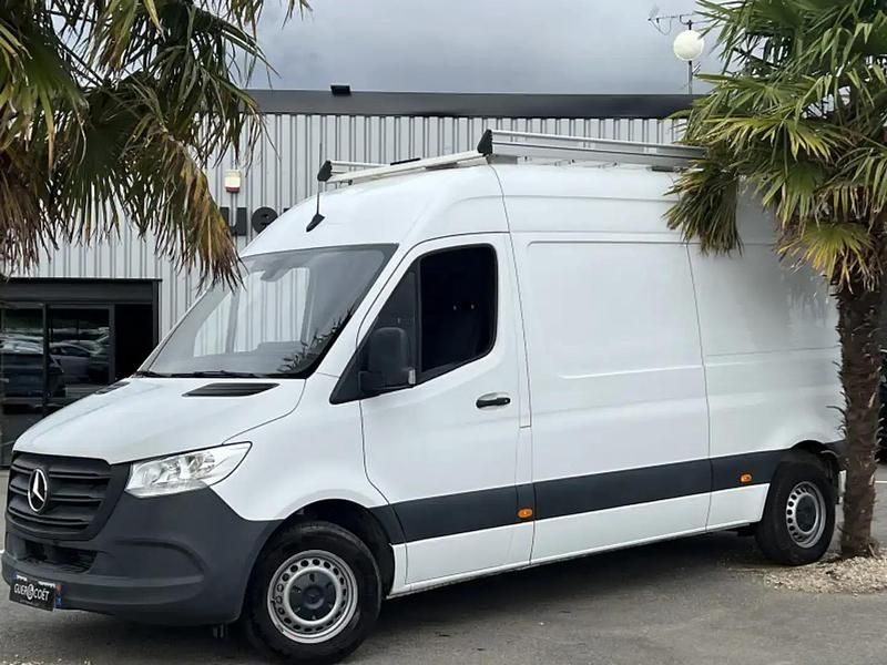 Blanc Utilisé 2021 Mercedes Sprinter Van | 25 990 € (Super prix) - Image 1/4