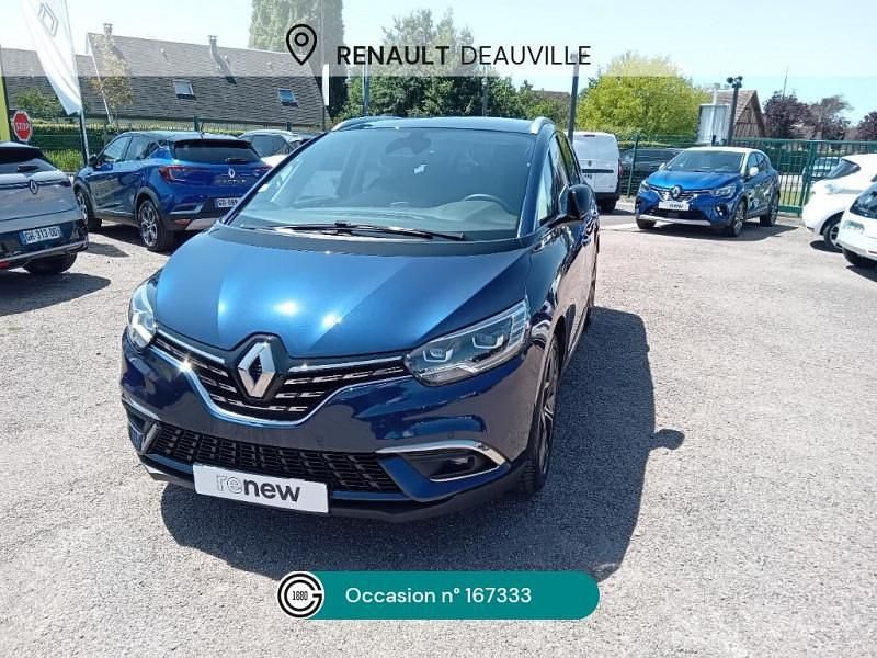 Bleu Utilisé 2022 Renault Grand Scénic IV Techno Monospace | 21 990 € (Prix assez cher) - Image 1/4