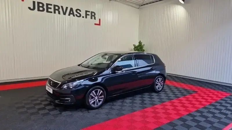 Noir Utilisé 2019 Peugeot 308 Allure Berline | 12 490 € (Super prix) - Image 1/4