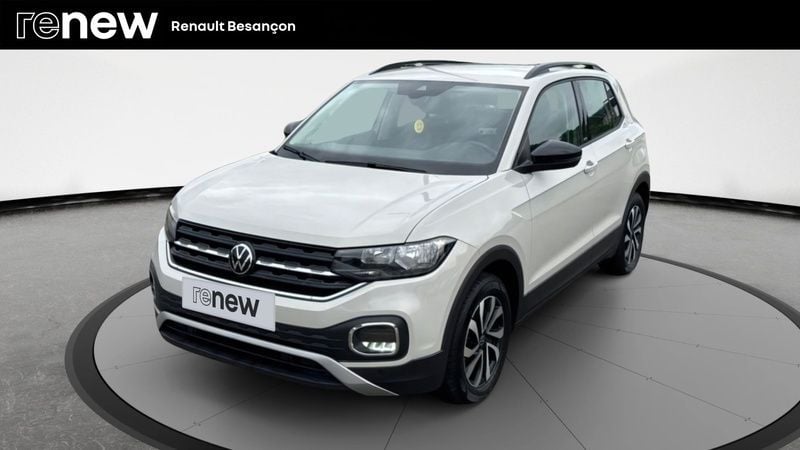 Gris Utilisé 2022 VW T-Cross Active SUV | 17 490 € (Bon prix) - Image 1/4