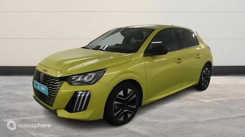 Jaune Utilisé 2024 Peugeot 208 Allure Citadine | 15 499 € (Prix juste) - Image 1/4