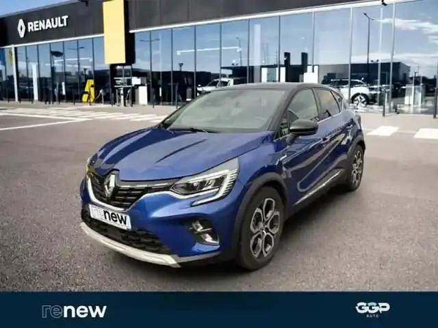 Bleu iron/noir etoilé Occasion 2022 Renault Captur Intens SUV | 18 690 € (Prix juste) - Image 1/4