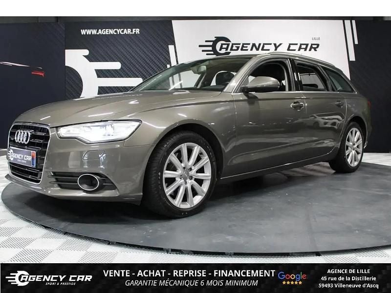 Gris Utilisé 2014 Audi A6 Break | 16 480 € (Prix juste) - Image 1/4