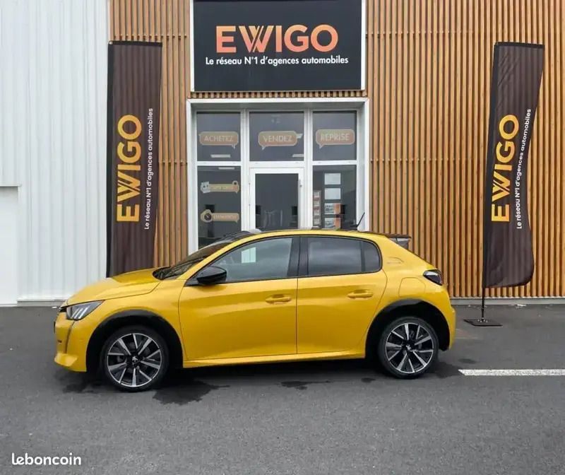 Jaune Utilisé 2019 Peugeot 208 GT-line Citadine | 12 990 € (Bon prix) - Image 1/4