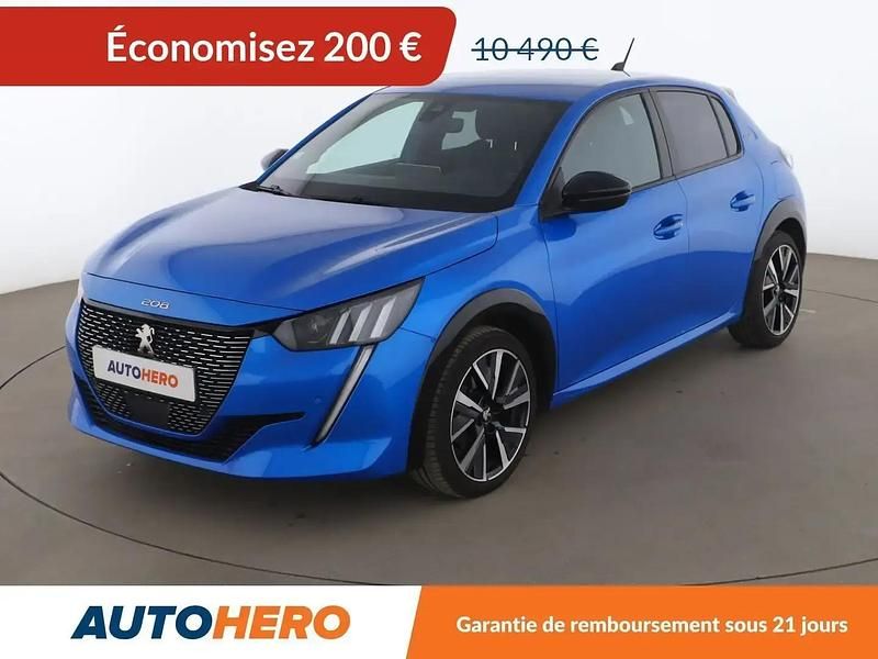 Bleu Utilisé 2020 Peugeot 208 GT-line Citadine | 10 290 € (Bon prix) - Image 1/2