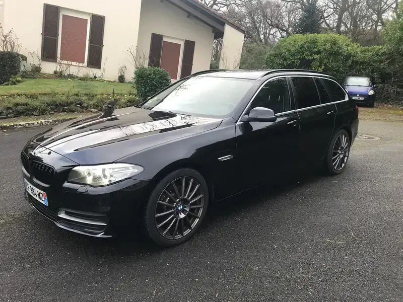 Noir Utilisé 2016 BMW 518 Break | 16 000 € - Image 1/4