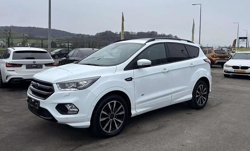 Blanc Occasion 2018 Ford Kuga ST-Line SUV | 16 990 € (Super prix) - Image 1/4
