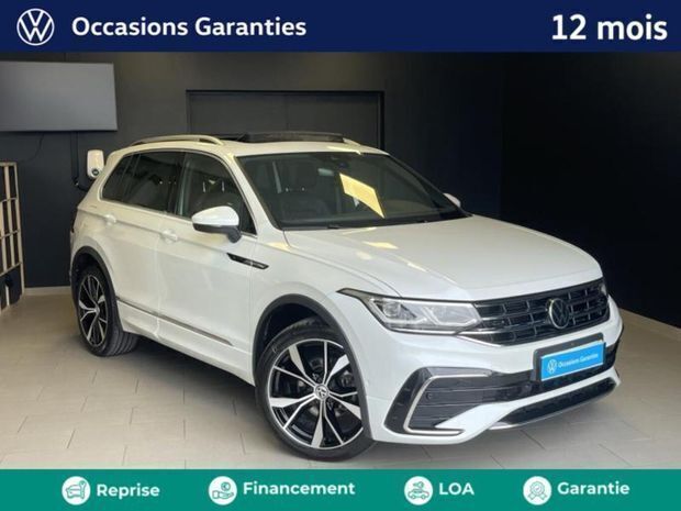 Blanc Utilisé 2021 VW Tiguan Exclusive SUV | 35 780 € - Image 1/4