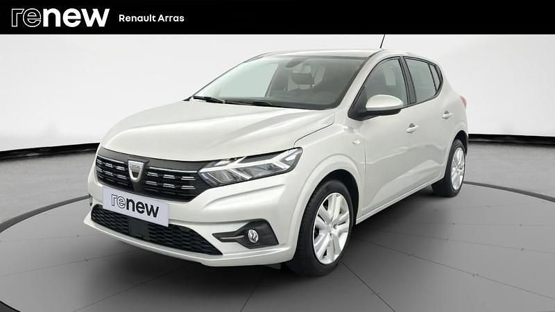 Gris Utilisé 2021 Dacia Sandero Comfort Citadine | 11 599 € (Prix juste) - Image 1/4