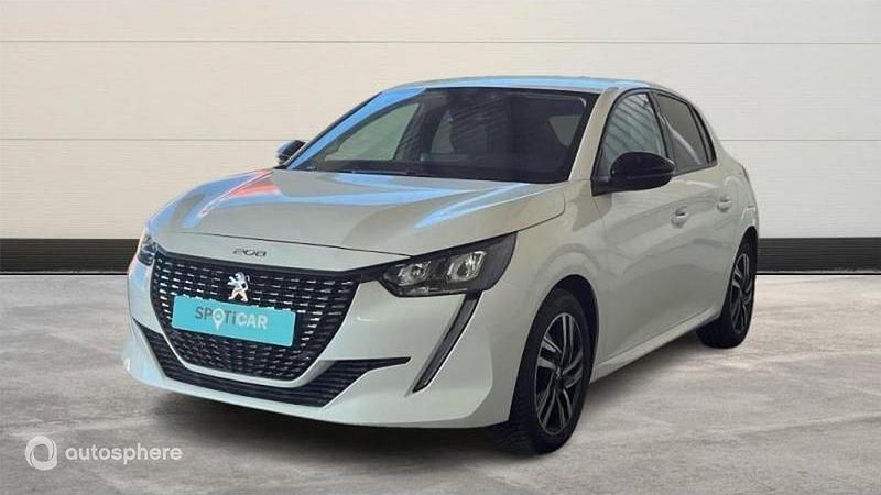 Gris Utilisé 2023 Peugeot 208 Allure Citadine | 16 799 € (Prix assez cher) - Image 1/4