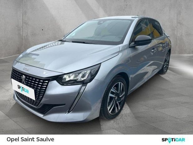 Gris Utilisé 2023 Peugeot 208 Allure Citadine | 13 990 € (Bon prix) - Image 1/4