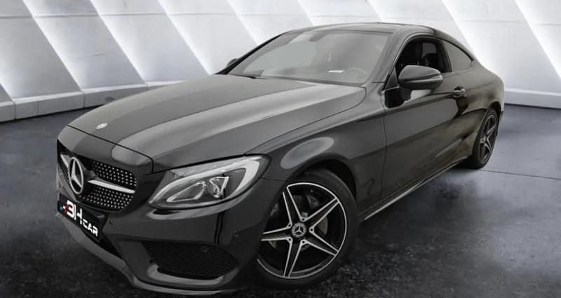 Noir Occasion 2017 Mercedes C180 AMG line Coupé | 27 490 € (Prix juste) - Image 1/3