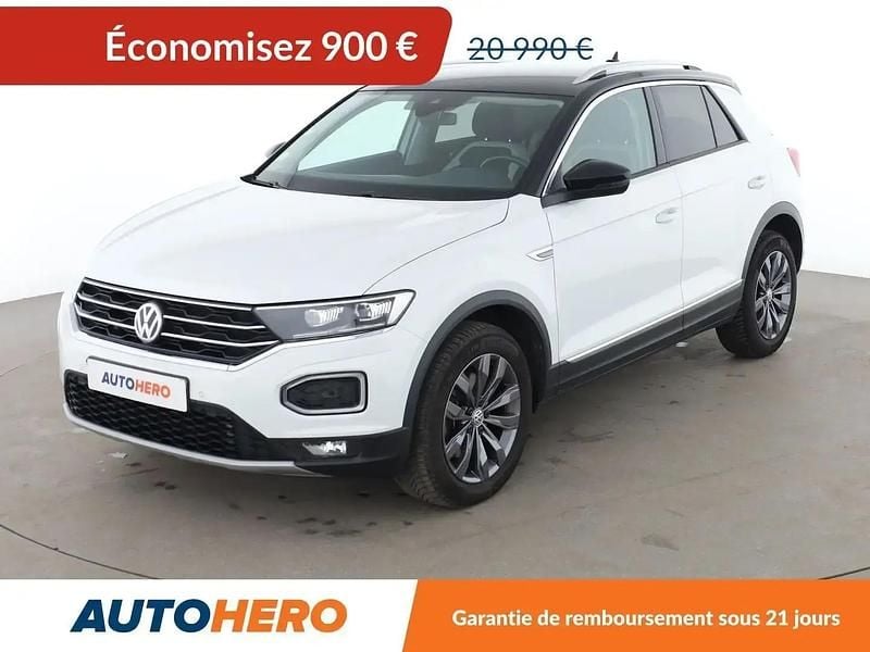Blanc Occasion 2020 VW T-Roc SUV | 20 090 € (Bon prix) - Image 1/2