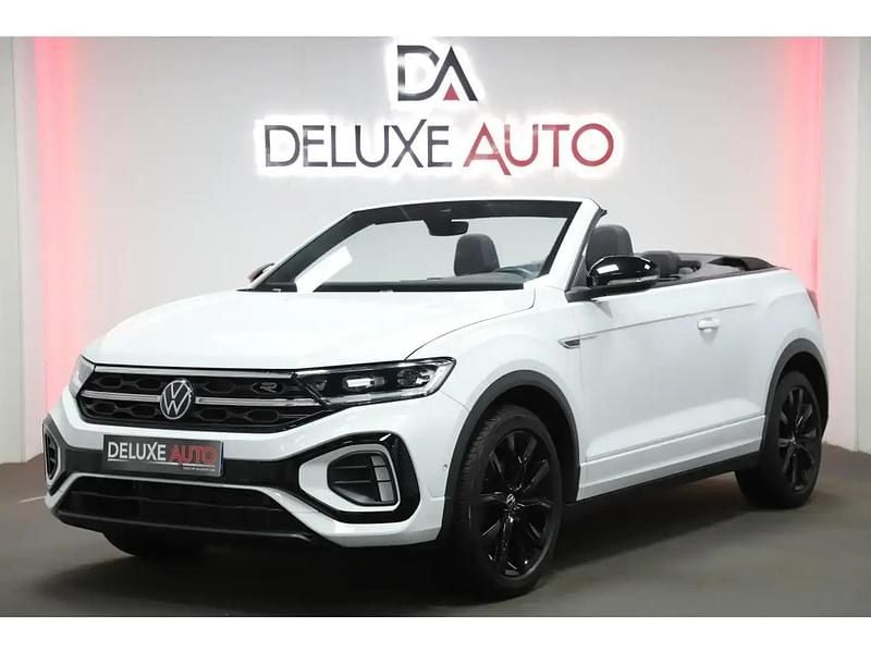 Blanc Utilisé 2022 VW T-Roc Cabriolet R-line Cabriolet | 30 990 € (Prix juste) - Image 1/4