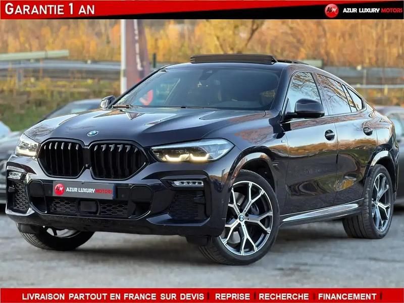 Noir Occasion 2020 BMW X6 M Sport SUV | 52 990 € - Image 1/4