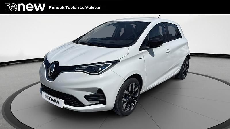 Blanc Utilisé 2021 Renault Zoe LIMITED Citadine | 16 290 € (Prix cher) - Image 1/4