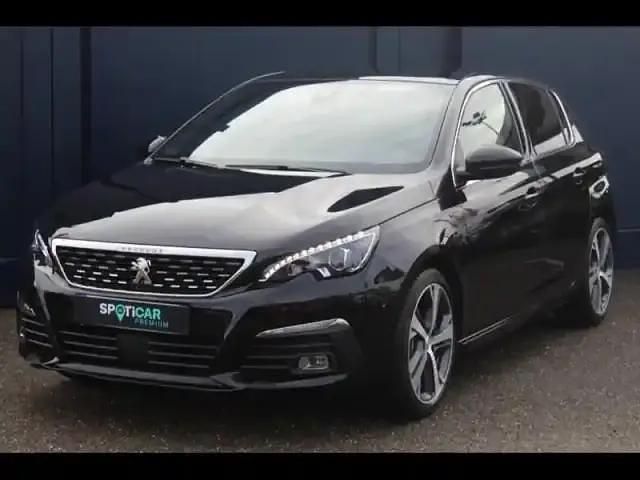 Noir perla nera Utilisé 2020 Peugeot 308 GT Berline | 16 990 € (Prix assez cher) - Image 1/4