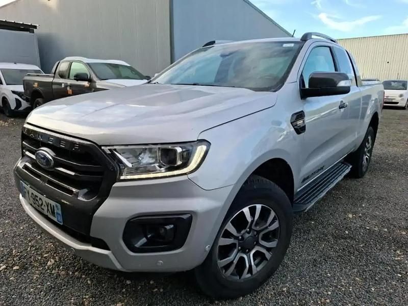 Gris Occasion 2021 Ford Ranger Wildtrack Pick-up | 35 990 € (Prix assez cher) - Image 1/4