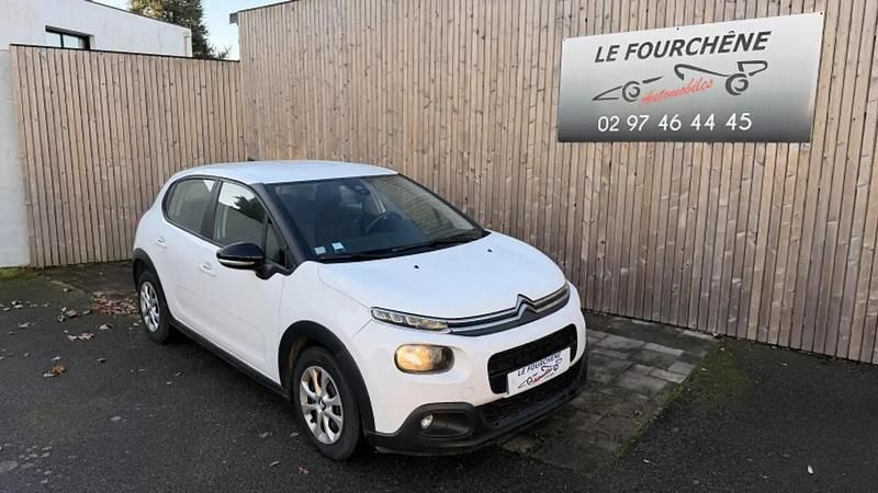 Blanc Occasion 2019 Citroën C3 Feel Berline | 8 990 € (Prix juste) - Image 1/4