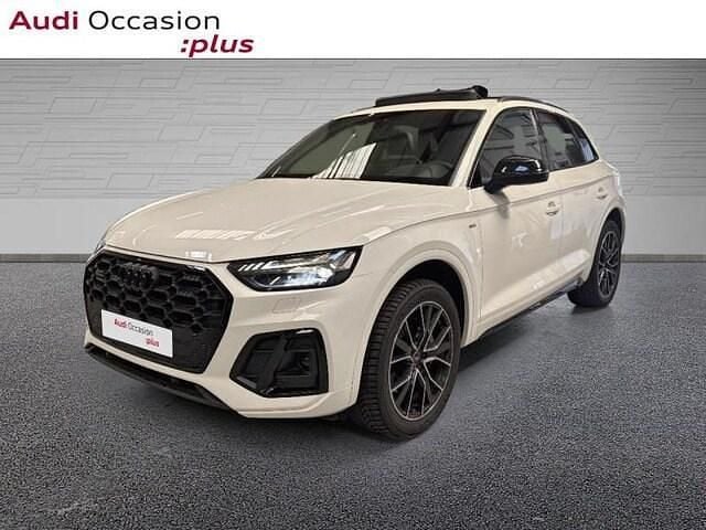 Blanc ibis Utilisé 2022 Audi Q5 S-Line SUV | 41 900 € (Bon prix) - Image 1/4