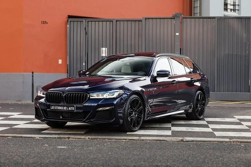 Bleu Utilisé 2021 BMW 540 M Sport Break | 84 950 € - Image 1/4
