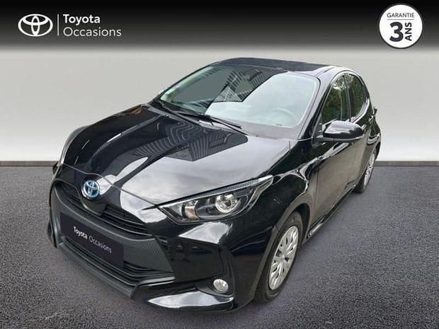 Noir Utilisé 2022 Toyota Yaris Hybrid Business Edition | 18 490 € (Super prix) - Image 1/4