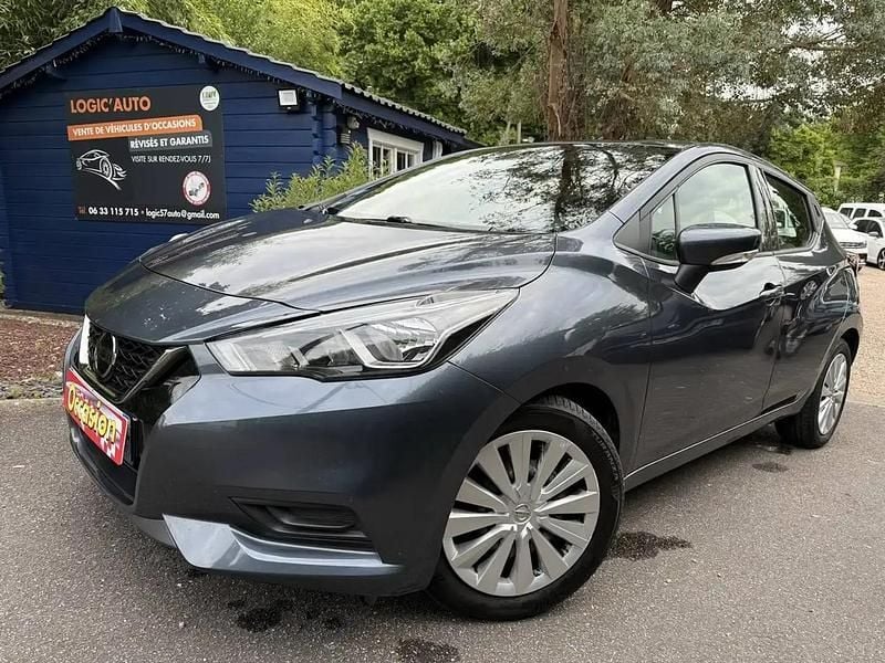 Gris Utilisé 2020 Nissan Micra Citadine | 12 990 € (Prix juste) - Image 1/4