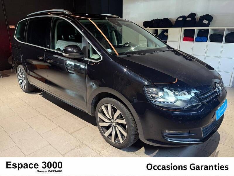 Noir Utilisé 2017 VW Sharan Monospace | 24 990 € (Prix juste) - Image 1/3