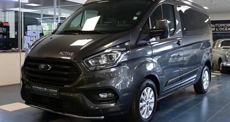 Gris Utilisé 2022 Ford Transit Custom Break | 46 959 € - Image 1/4