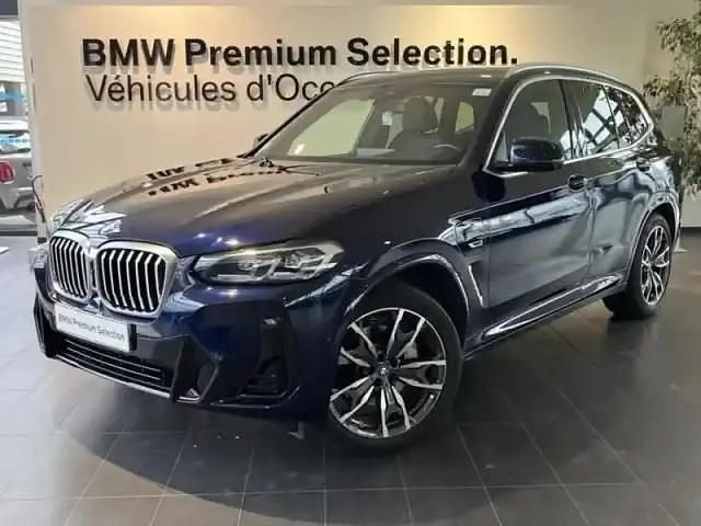 Bmw individual tansanitblau métallisé Occasion 2022 BMW X3 M Sport SUV | 53 280 € (Prix cher) - Image 1/4