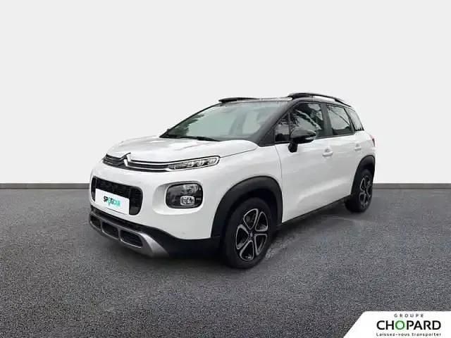 Blanc Utilisé 2020 Citroën C3 Aircross PureTech SUV | 10 699 € (Prix juste) - Image 1/4