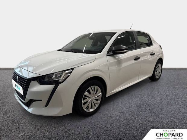Blanc Utilisé 2022 Peugeot 208 Citadine | 10 989 € (Bon prix) - Image 1/4