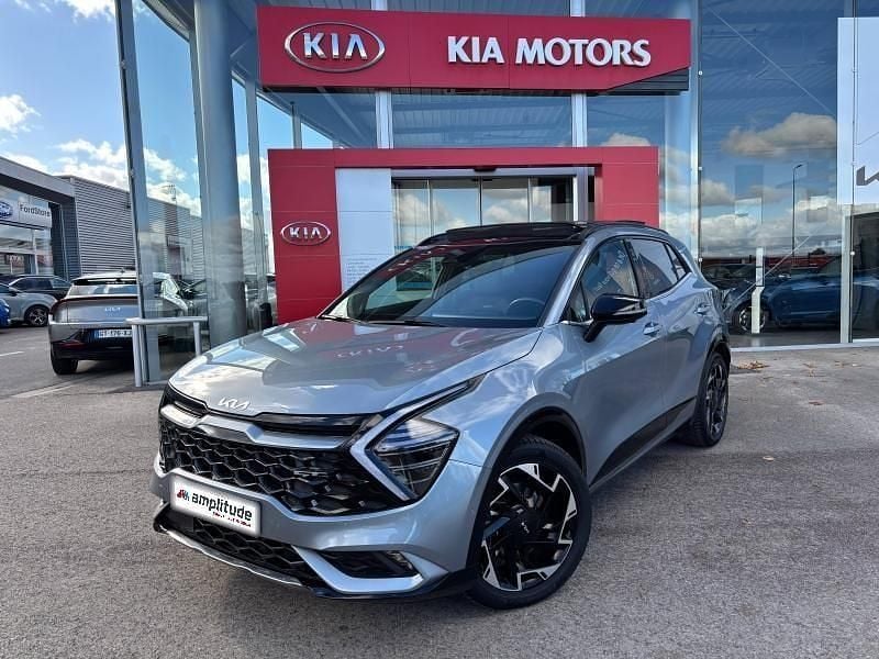 Gris perle mã©tallisã©/toit noir Utilisé 2022 Kia Sportage GT-Line SUV | 32 999 € (Prix juste) - Image 1/4