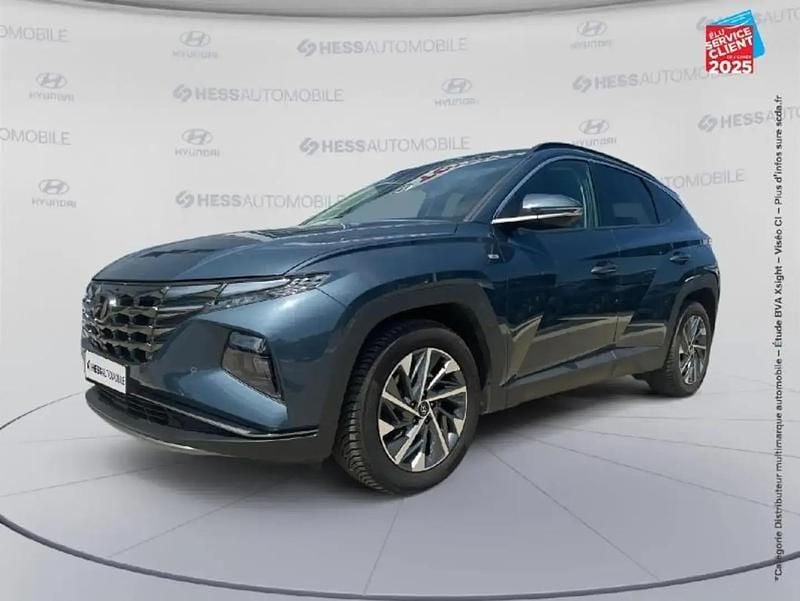 Bleu Utilisé 2021 Hyundai Tucson SUV | 22 499 € (Prix juste) - Image 1/4
