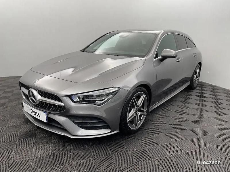 Gris Utilisé 2021 Mercedes CLA200 Shooting Brake AMG line Break | 29 990 € - Image 1/4