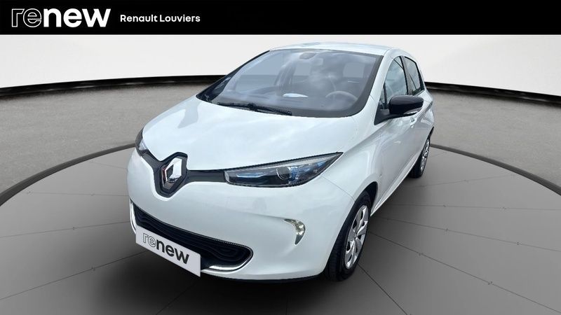 Blanc Utilisé 2016 Renault Zoe Life Citadine | 4 990 € (Bon prix) - Image 1/4