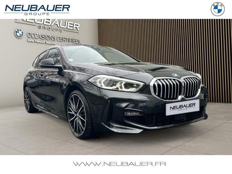 Saphirschwarz métallisé Utilisé 2024 BMW 118 M Sport Citadine | 33 895 € (Prix assez cher) - Image 1/4