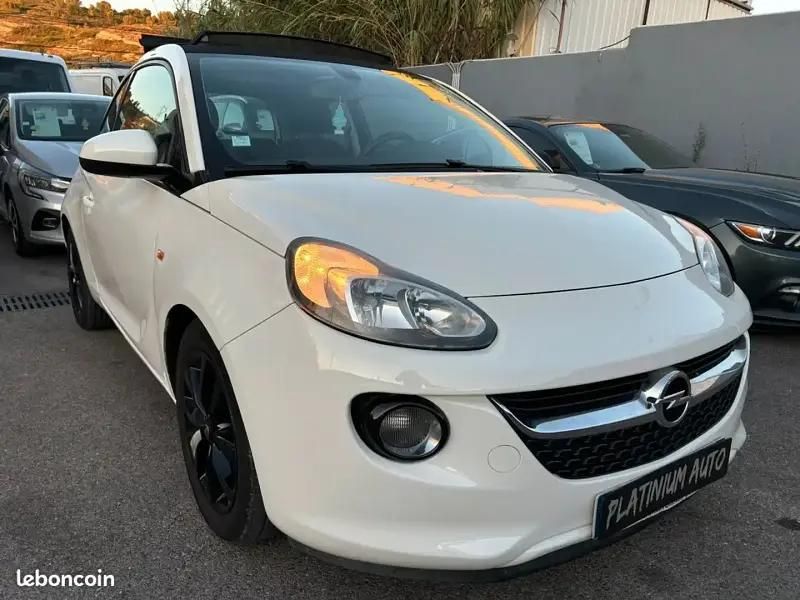 Blanc Utilisé 2016 Opel Adam Edition Citadine | 5 490 € (Bon prix) - Image 1/4
